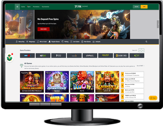 Tusk Casino Website