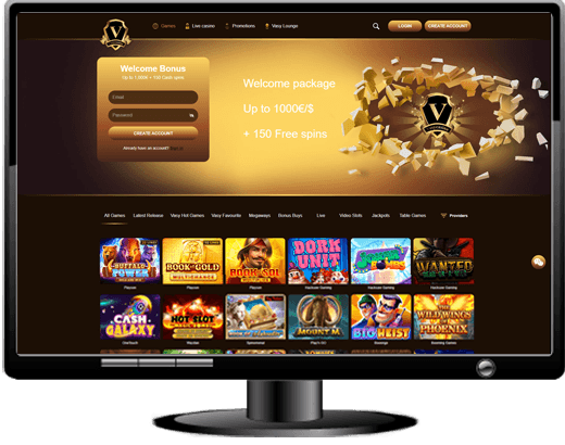 Vasy Casino Website