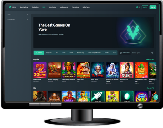 Vave Casino Website