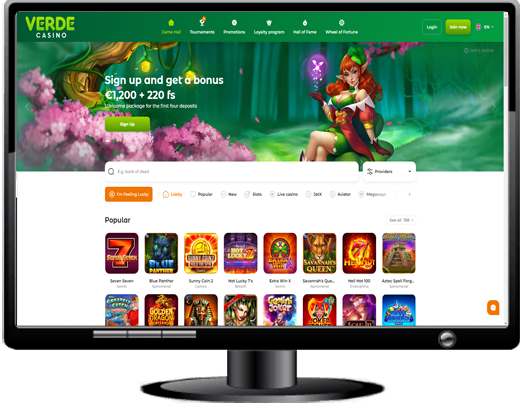 Verde Casino Website