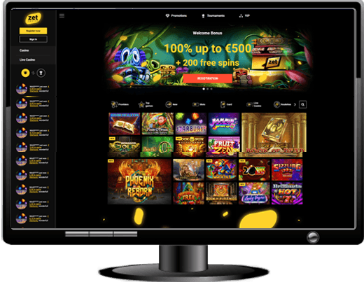 Zet Casino Website